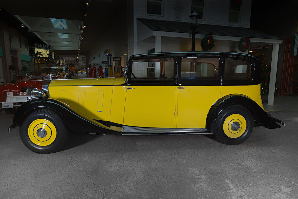 <b>1936 Rolls-Royce Phantom III 40/50hp Enclosed Limousine  </b><br />Chassis no. 3 AZ 226 <br />Engine no. N 14 M