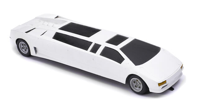 Bonhams A Team America World Police Miniature Lamborghini Limousine