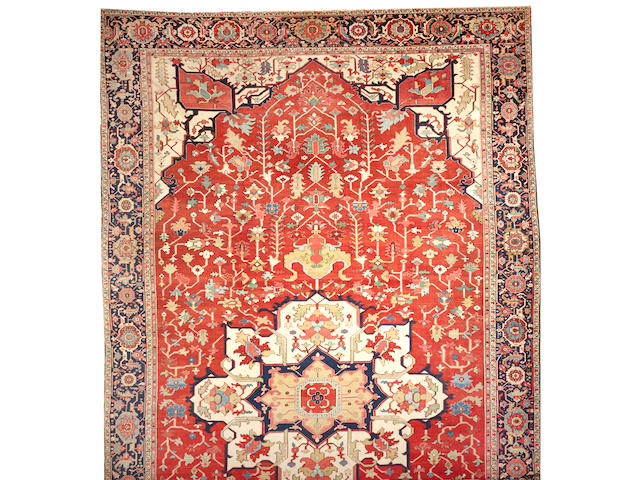 A Serapi carpet Northwest Persia size approximately 14ft. 4in. x 25ft.