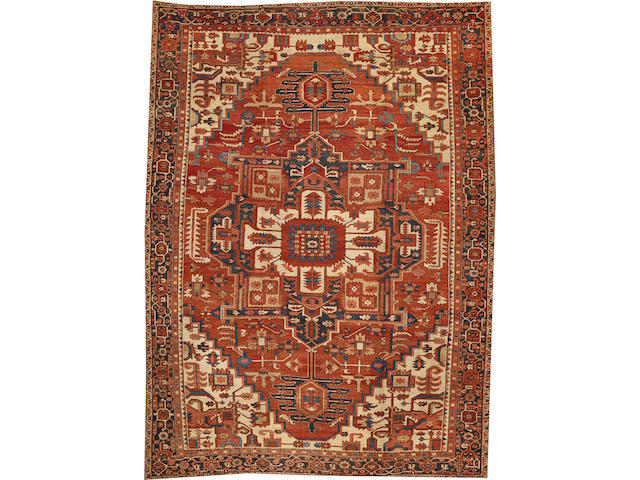 A Serapi carpet  Northwest Persia size approximately 11ft. 5in. x 15ft. 4in.