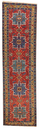 A Northwest Persian runner  Northwest Persia size approximately 3ft. x 10ft. 10in. image 1