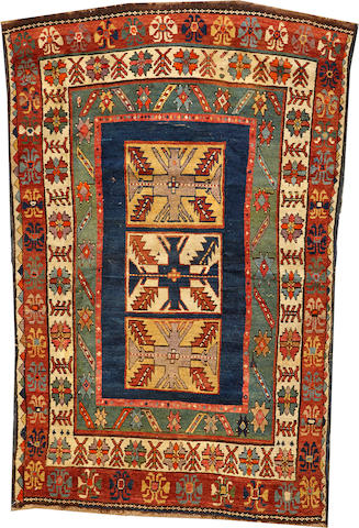 A Caucasian rug  Caucasus size approximately 4ft. 5in. x 6ft. 6in.