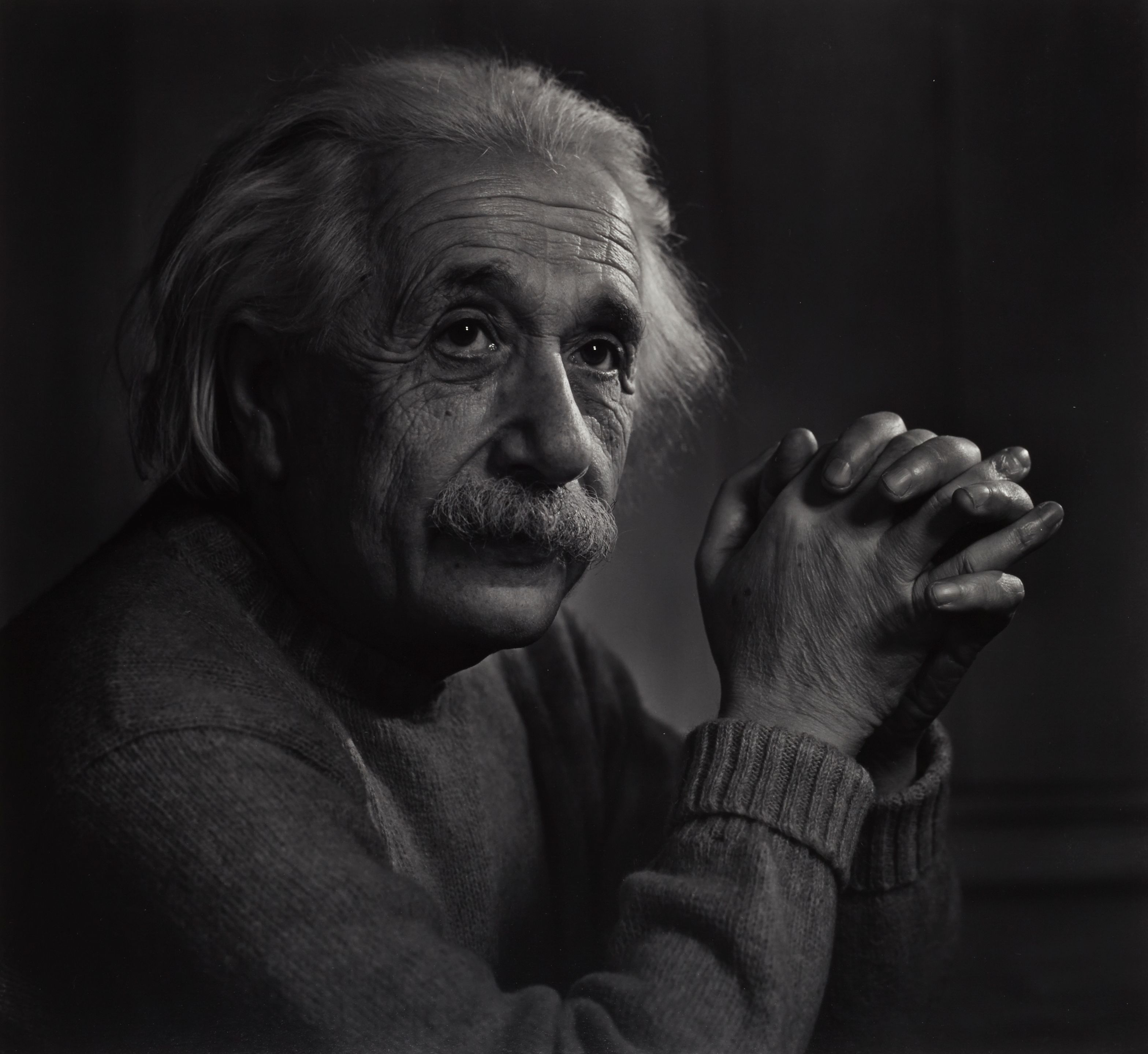 Yousuf Karsh, Yousuf Karsh (1908-2002); Albert Einstein;