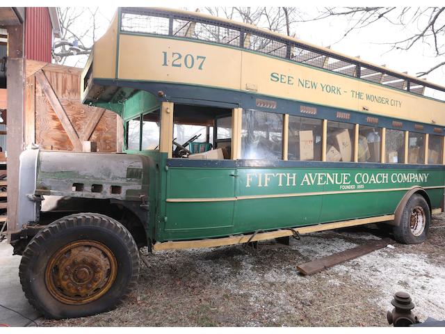 1926 Yellow Coach Open-Top Double-Decker Bus  Chassis no. TBA