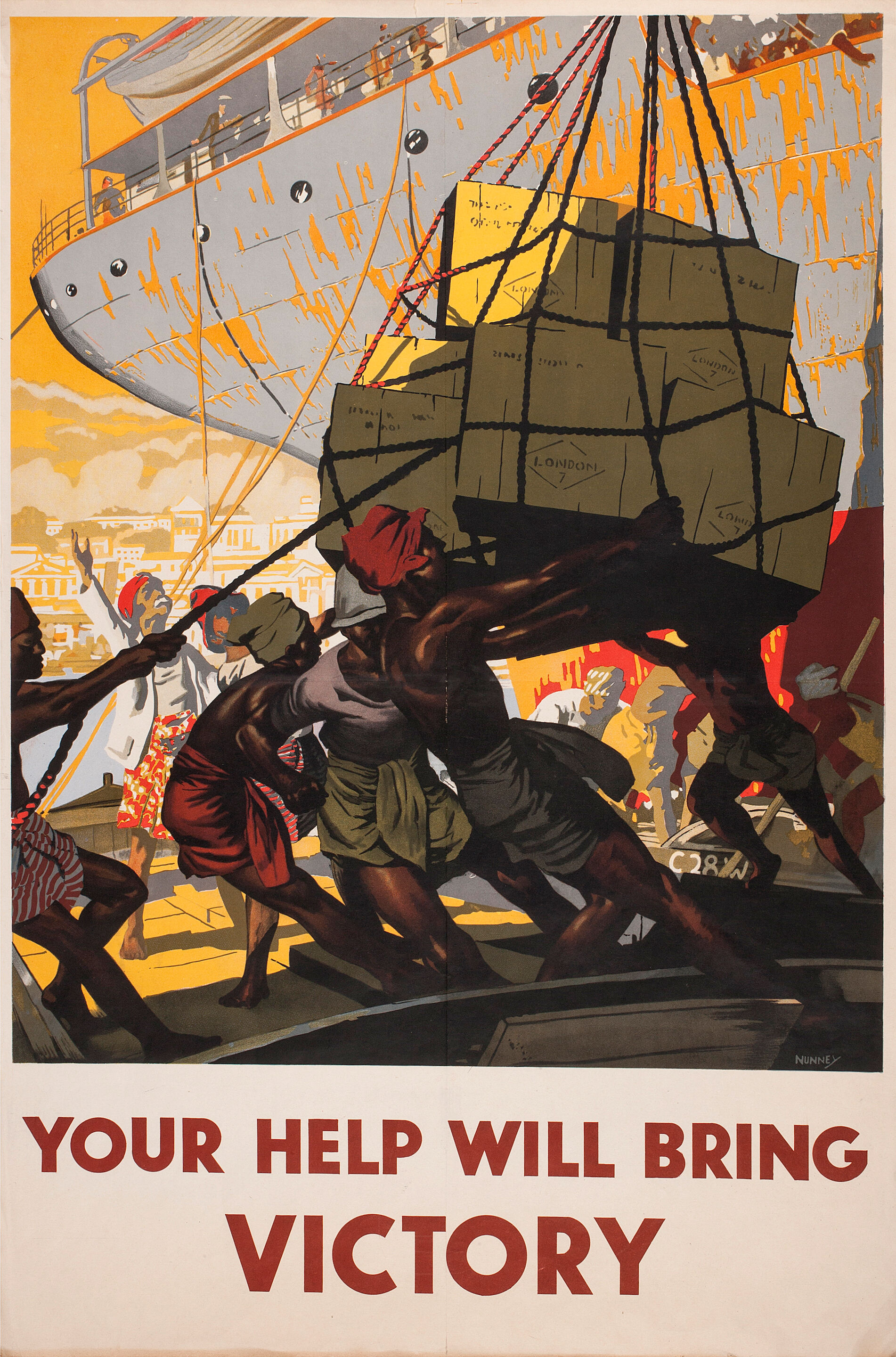 Bonhams : British Empire propaganda posters Each 19.5 x 29 in (50 x74 cm)