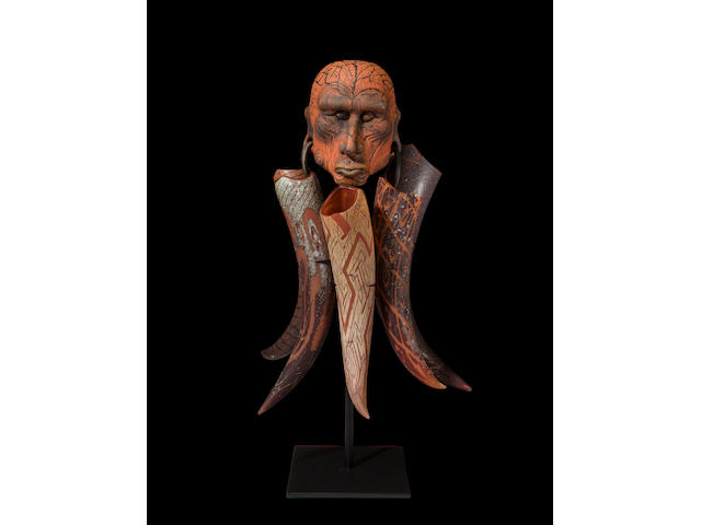 William Morris (American, born 1957) Laibon Man from the Man Adorned Series, 2001
