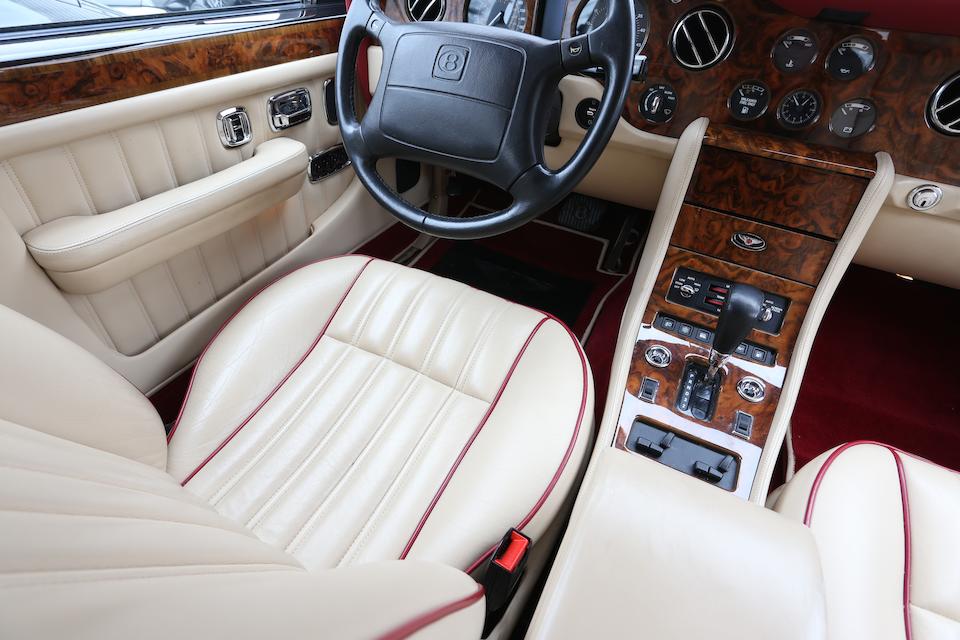 <b>1996 Bentley Brooklands Sedan  </b><br />VIN. SCBZE11C6TCX57028