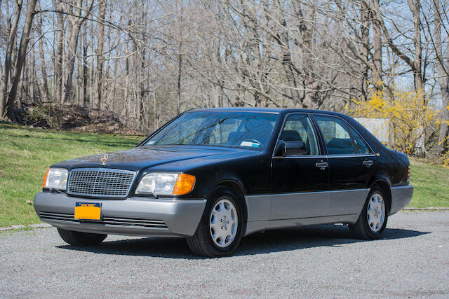 Bonhams 1994 Mercedes Benz S600 Sedan Vin Wdbga57exra
