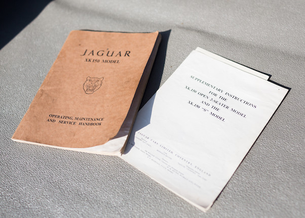 Over 50 Concours wins, 100 pint JCNA status1959 Jaguar XK150S 3.4-Liter Roadster Chassis no. T831532DN Engine no. VS 1486-9 image 13