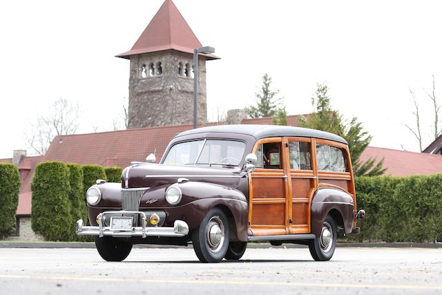 <i>Highly original and 15,000 miles from new</i><br /><b>1941 Ford Model 11A Deluxe Station Wagon  </b><br />Chassis no. 18-6132665