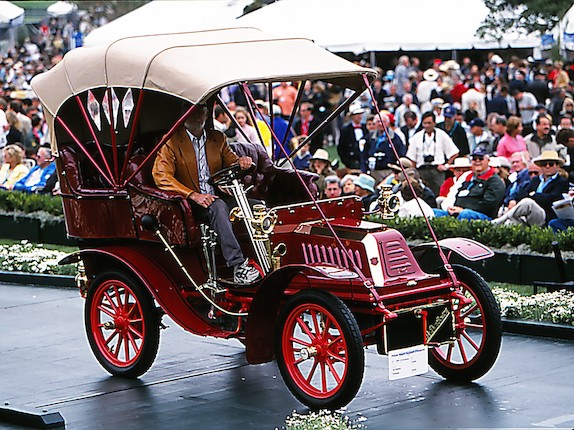 Winner of the Charles A. Chayne Trophy at the 2001 Pebble Beach Concours d'Elegance1905 De Dion Bouton Bouton Model Z 8hp Rear Entrance Tonneau Chassis no. 1040 Engine no. 17040 image 1