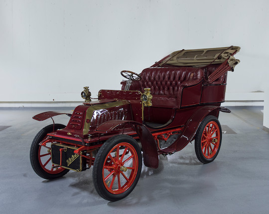 Winner of the Charles A. Chayne Trophy at the 2001 Pebble Beach Concours d'Elegance1905 De Dion Bouton Bouton Model Z 8hp Rear Entrance Tonneau Chassis no. 1040 Engine no. 17040 image 17