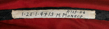 Thumbnail of A Marilyn Monroe saloon gown from River of No Return image 8