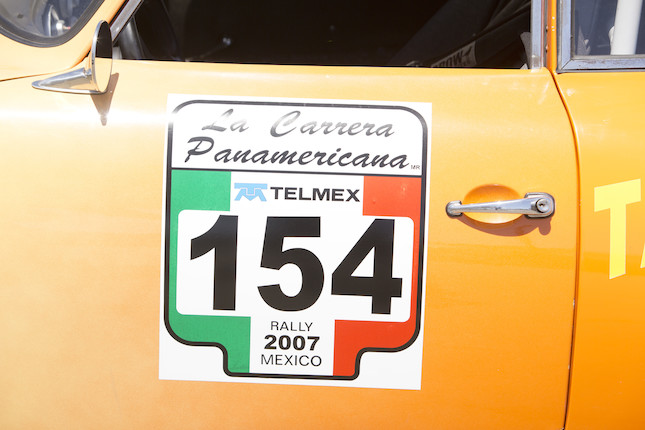 1958 PORSCHE 356A COUPE LA CARRERA PANAMERICANA RALLY CAR  Chassis no. 105616 image 26