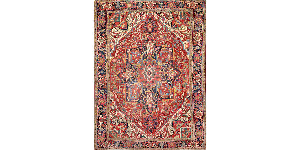 A Serapi carpet  size approximately 8ft. 6in. x 11ft. 4in.