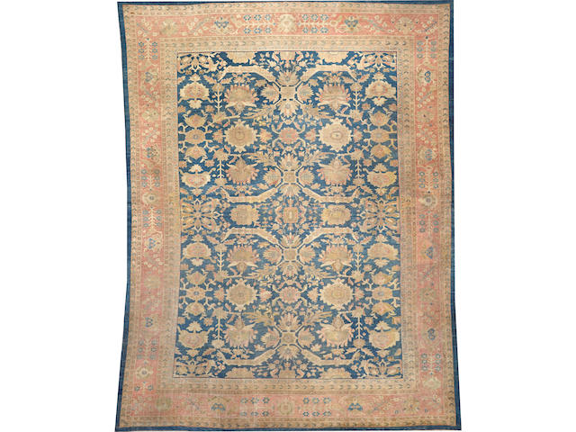 A Sultanabad carpet  size approximately 12ft. 5in. x 16ft.