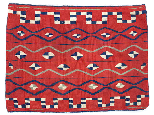 A Navajo child's blanket