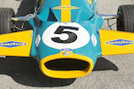 Thumbnail of The ex-Sir Jack Brabham, Ron Tauranac-designed, and South African Grand Prix-winning1970 BRABHAM-COSWORTH FORD  BT33 FORMULA 1 RACING SINGLE-SEATER Chassis no. BT33-2 Engine no. DFV 061 image 48