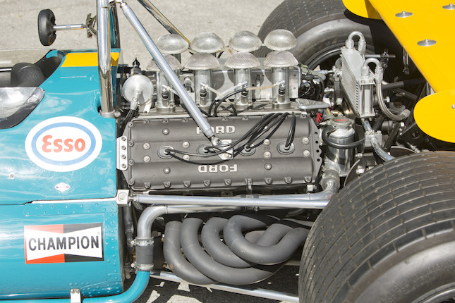 The ex-Sir Jack Brabham, Ron Tauranac-designed, and South African Grand Prix-winning1970 BRABHAM-COSWORTH FORD  BT33 FORMULA 1 RACING SINGLE-SEATER Chassis no. BT33-2 Engine no. DFV 061 image 37