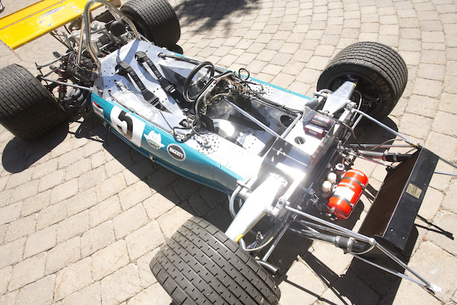 The ex-Sir Jack Brabham, Ron Tauranac-designed, and South African Grand Prix-winning1970 BRABHAM-COSWORTH FORD  BT33 FORMULA 1 RACING SINGLE-SEATER Chassis no. BT33-2 Engine no. DFV 061 image 30