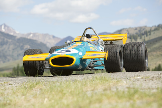 The ex-Sir Jack Brabham, Ron Tauranac-designed, and South African Grand Prix-winning1970 BRABHAM-COSWORTH FORD  BT33 FORMULA 1 RACING SINGLE-SEATER Chassis no. BT33-2 Engine no. DFV 061 image 27