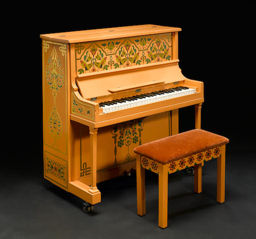 The piano from Casablanca on which Sam plays "As Time Goes By"
