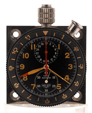 A Heuer 'Super Autavia' dash-board chronograph, 1959-1967,