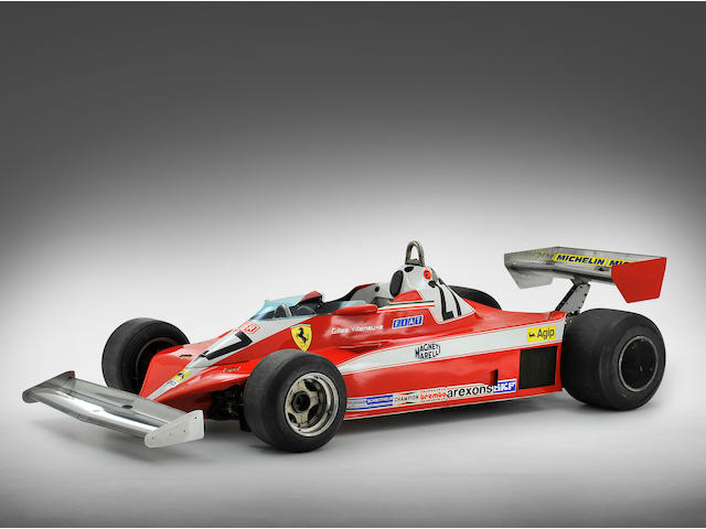 <i>The Ex-Carlos Reutemann, Gilles Villeneuve 1978 British Grand Prix-winning, 1979 Race of Champions-winning</i><br /><b>1978 FERRARI 312 T3 FORMULA 1 RACING SINGLE-SEATER</b><br /> Chassis no. 033
