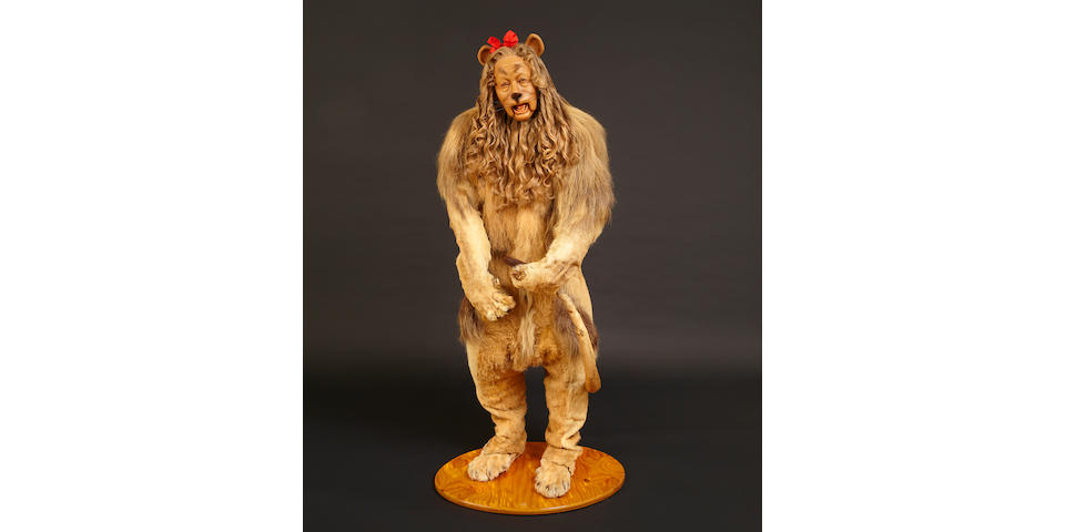 Bert Lahr's Cowardly Lion costume from the Wizard of Oz