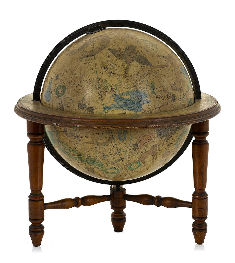 CELESTIAL GLOBE; JOSLIN, GILMAN. Improved Globe. Boston: 1870s.