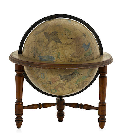 CELESTIAL GLOBE; JOSLIN, GILMAN. Improved Globe. Boston: 1870s.