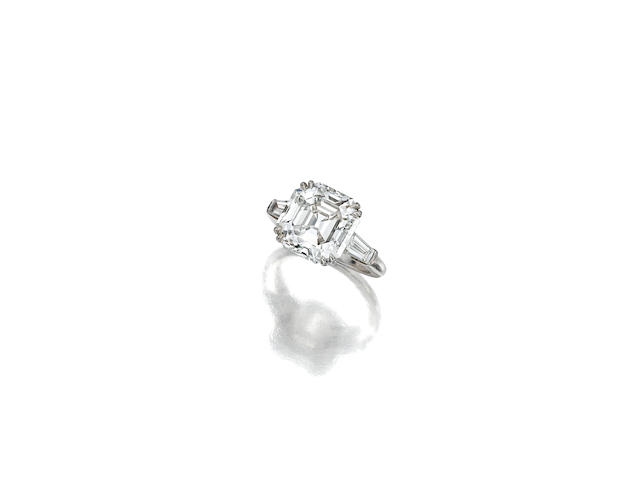 A diamond solitaire ring, Tiffany & Co.