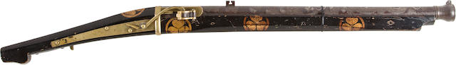 A matchlock gun By Bizen Sukeyuki, Edo period (early 19th century)