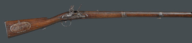 A scarce U.S. Model 1814 flintlock rifle by Henry Deringer