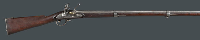 A fine early production U.S. Model 1816 flintlock contract musket by Asa Waters