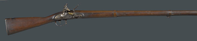 A fine Type III U.S. Model 1816 flintlock contract musket by Nathan Starr