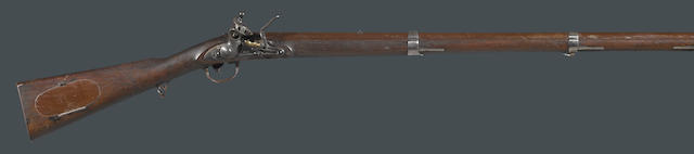 An extremely fine U.S. Model 1817 flintlock rifle by R. & J.D. Johnson