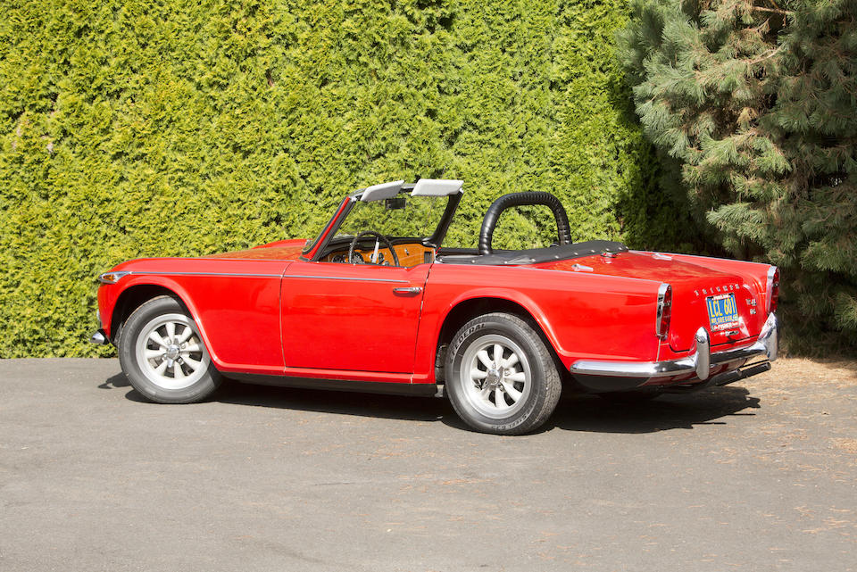 Offered from the Ardon 'Ardie' Overby Estate,1965 Triumph TR4A  Chassis no. CTC 61491 L Engine no. C161464E