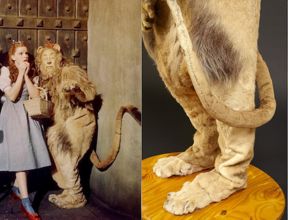 Bert Lahr's Cowardly Lion costume from the Wizard of Oz image 5