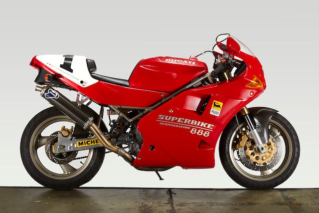 Bonhams Less Than 1900 Miles From New 1994 Ducati 888 Spo Ltd Frame No Zdm1hb7r0r8002009 Engine No Plaque No 098