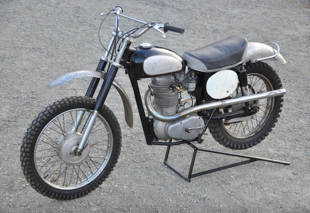 Rare Czechoslovakian four-stroke motocrosser,c.1959 ESO  500 Frame no. 1625 Engine no. 500325/196