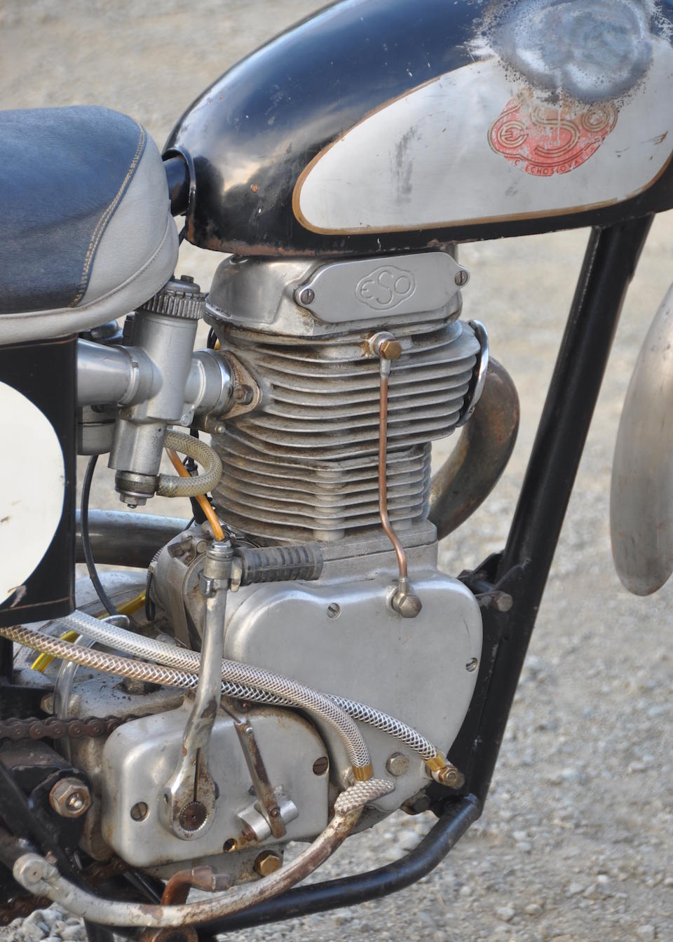 Rare Czechoslovakian four-stroke motocrosser,c.1959 ESO  500 Frame no. 1625 Engine no. 500325/196