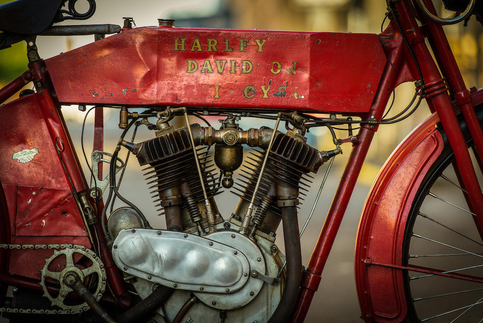 Ex-Steve McQueen,1912 Harley-Davidson X8E Big Twin