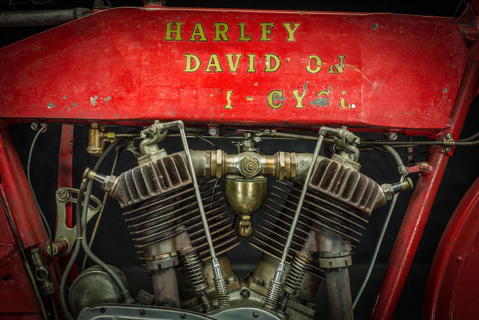 Ex-Steve McQueen,1912 Harley-Davidson X8E Big Twin