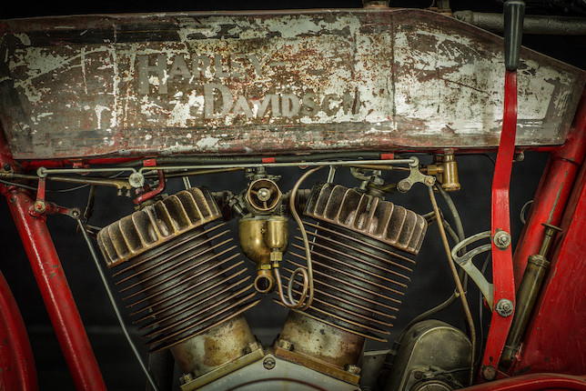 Ex-Steve McQueen,1912 Harley-Davidson X8E Big Twin image 15