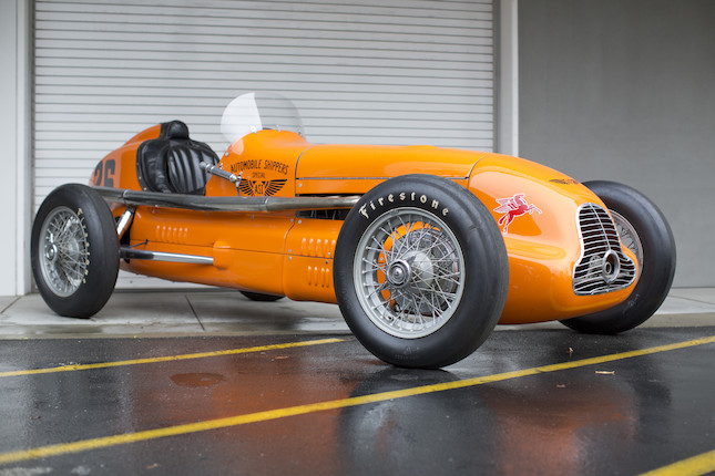 The ex-Louis Rassey, Brooks Stevens and David Uihlein,1948 Automobile Shippers Special Indy Roadster  Engine no. 56 image 13