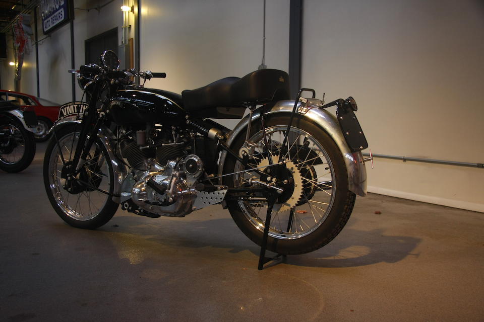 One of only 15 produced,1950 Vincent Series C White Shadow Frame no. RC6376A&#8232; Engine no. F10AB/1A/4476