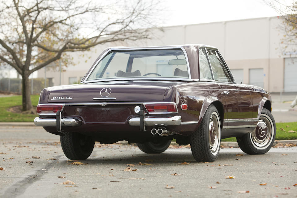 1968 Mercedes-Benz 280SL  Chassis no. 113.044.12.006542