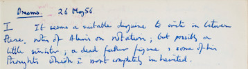 Thumbnail of TURING, ALAN MATHISON. 1912-1954. Composition notebook. image 8