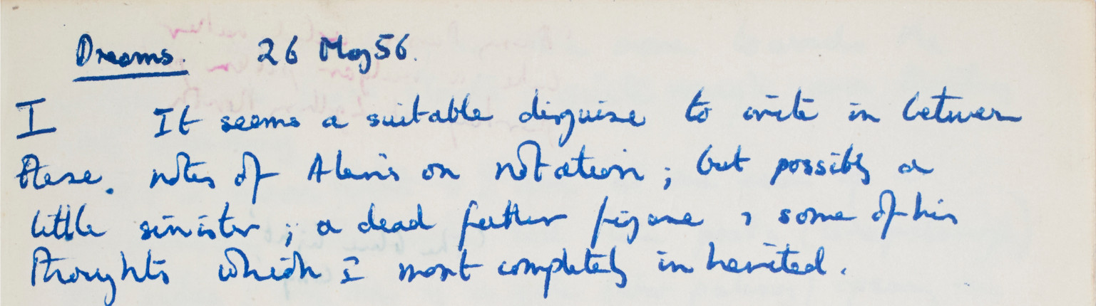 TURING, ALAN MATHISON. 1912-1954. Composition notebook. image 8